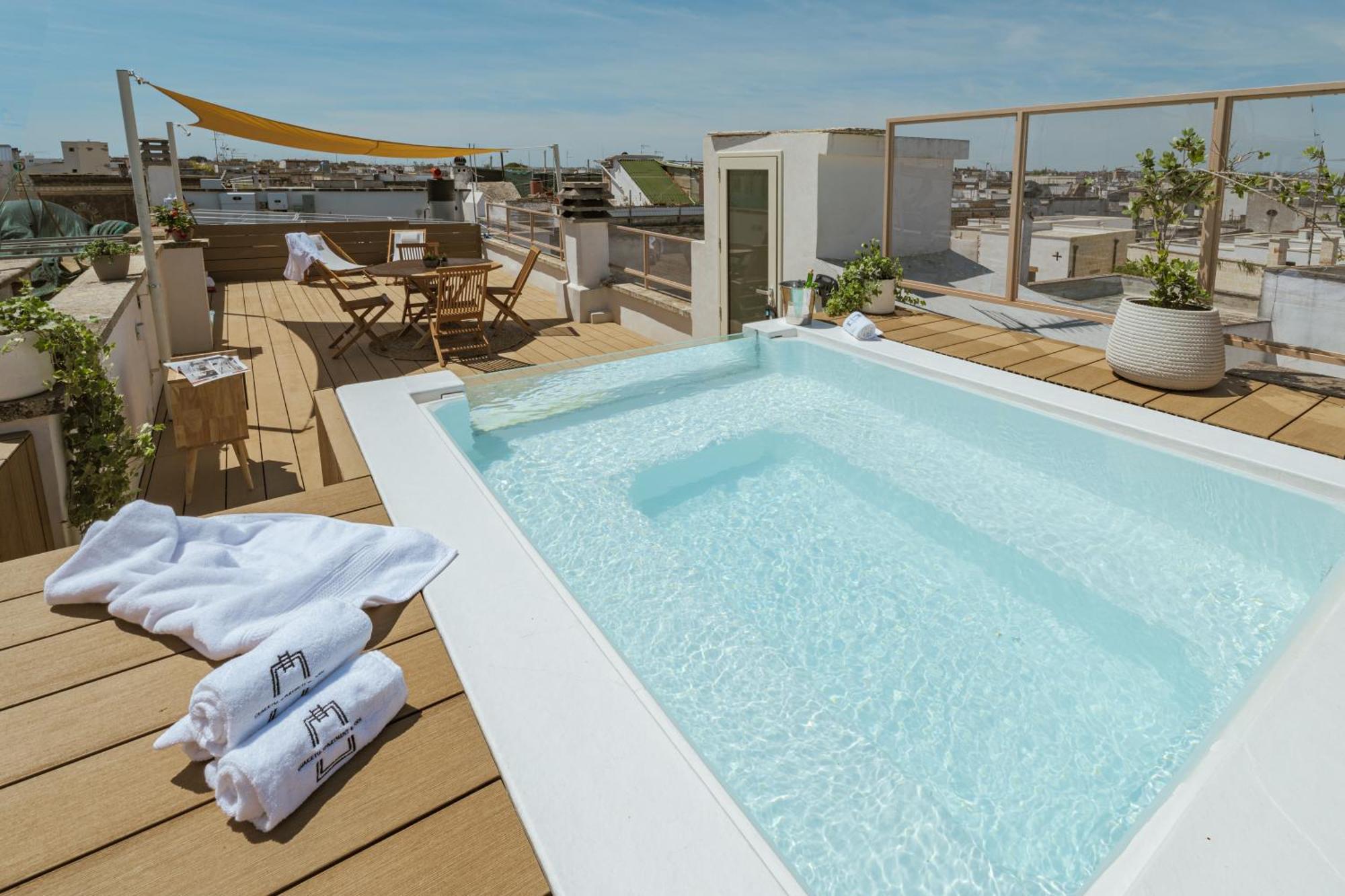 Guaceto Apartment Luxury Property With Private Pool On The Terrace Mesagne Kültér fotó
