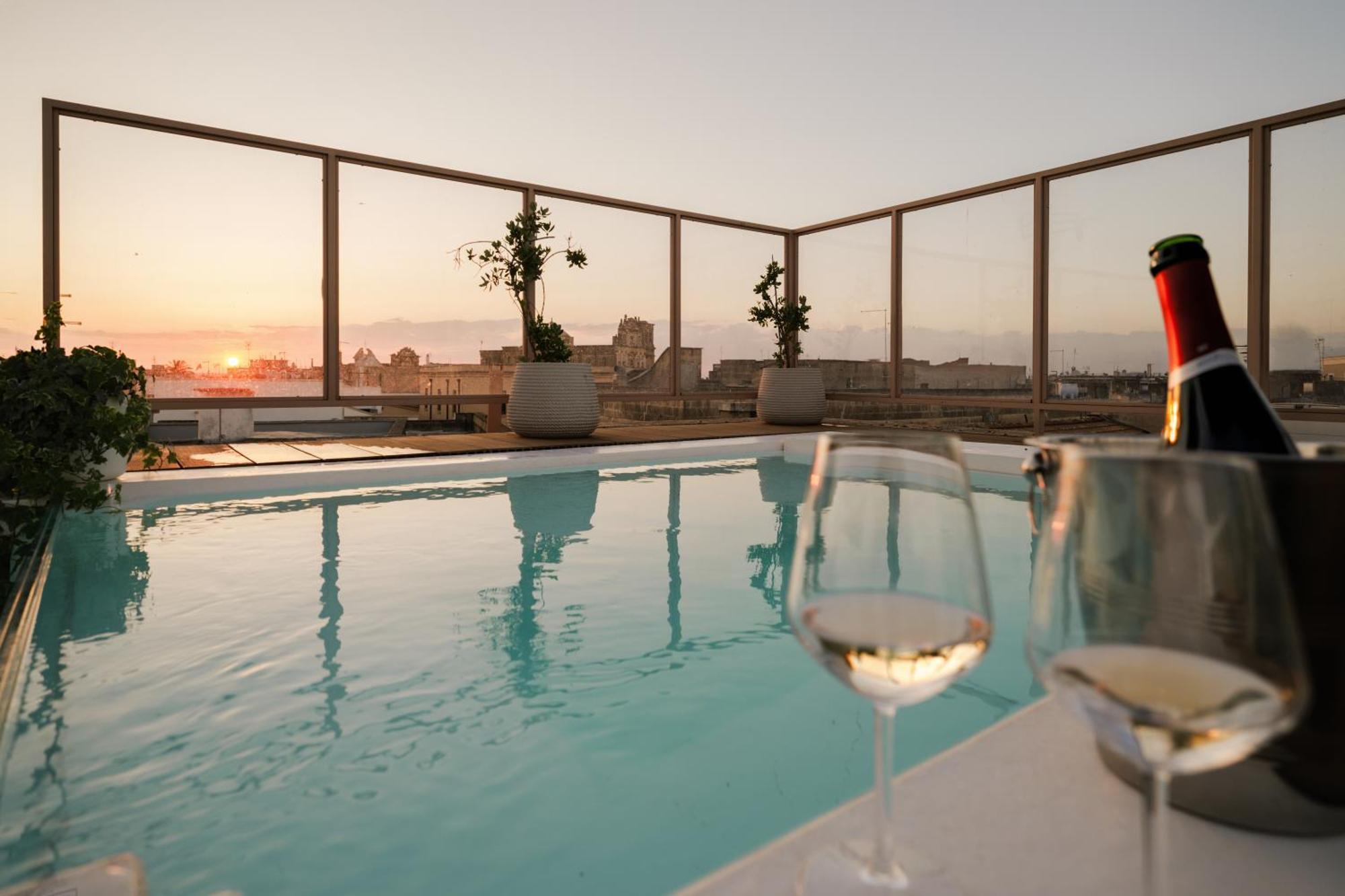 Guaceto Apartment Luxury Property With Private Pool On The Terrace Mesagne Kültér fotó